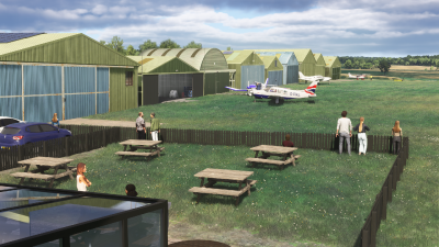 GB-0002 Fishburn Airfield - Microsoft Flight Simulator 2024 screenshot