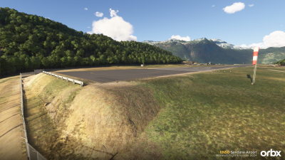 ENSD Sandane Airport - Microsoft Flight Simulator 2024 screenshot