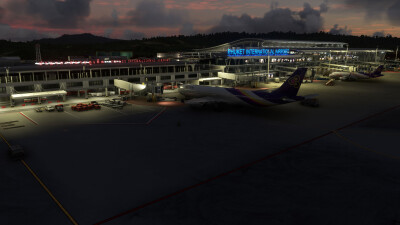 VTSP Phuket International Airport - Microsoft Flight Simulator screenshot