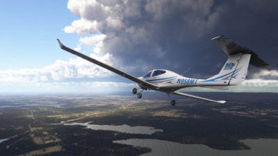 COWS DA40-XLS Flight School Pack screenshot