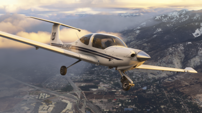 COWS DA40-XLS Flight School Pack screenshot