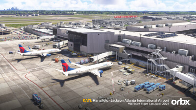 KATL Hartsfield-Jackson Atlanta International Airport - Microsoft Flight Simulator 2024 screenshot