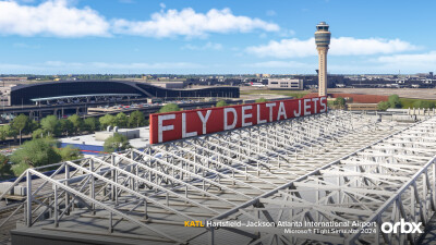 KATL Hartsfield-Jackson Atlanta International Airport - Microsoft Flight Simulator 2024 screenshot