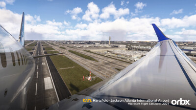 KATL Hartsfield-Jackson Atlanta International Airport - Microsoft Flight Simulator 2024 screenshot