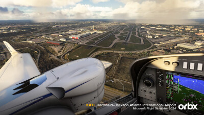 KATL Hartsfield-Jackson Atlanta International Airport - Microsoft Flight Simulator 2024 screenshot