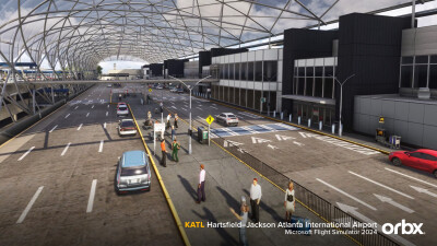KATL Hartsfield-Jackson Atlanta International Airport - Microsoft Flight Simulator 2024 screenshot