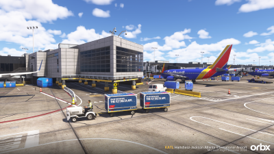 KATL Hartsfield-Jackson Atlanta International Airport - Microsoft Flight Simulator 2024 screenshot