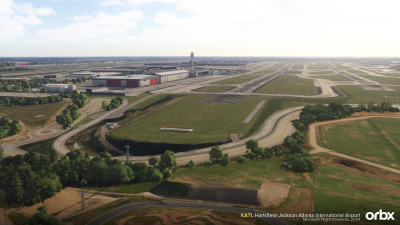 KATL Hartsfield-Jackson Atlanta International Airport - Microsoft Flight Simulator 2024 screenshot