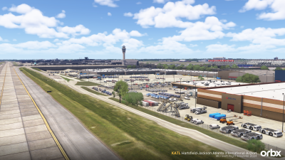 KATL Hartsfield-Jackson Atlanta International Airport - Microsoft Flight Simulator 2024 screenshot