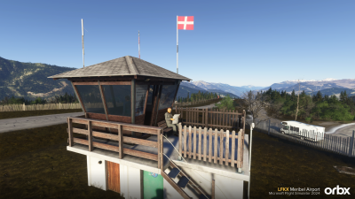 LFKX Meribel Airport - Microsoft Flight Simulator 2024 screenshot