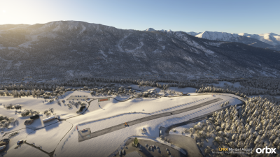 LFKX Meribel Airport - Microsoft Flight Simulator 2024 screenshot