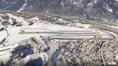 LFKX Meribel Airport - Microsoft Flight Simulator 2024 screenshot
