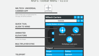 Miltech Simulations UK Carrier Strike Group V2 - Microsoft Flight Simulator 2024 screenshot