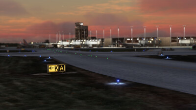 KCAK Akron-Canton Airport - Microsoft Flight Simulator screenshot