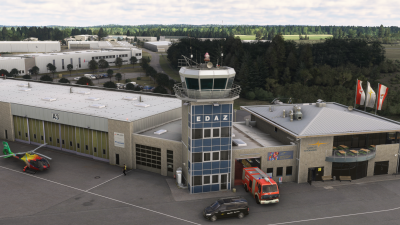 EDAZ Schönhagen Airport - Microsoft Flight Simulator screenshot