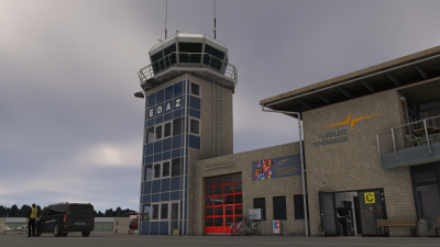 EDAZ Schönhagen Airport - Microsoft Flight Simulator screenshot