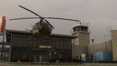 EDAZ Schönhagen Airport - Microsoft Flight Simulator screenshot