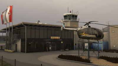 EDAZ Schönhagen Airport - Microsoft Flight Simulator screenshot