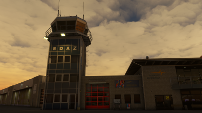 EDAZ Schönhagen Airport - Microsoft Flight Simulator screenshot