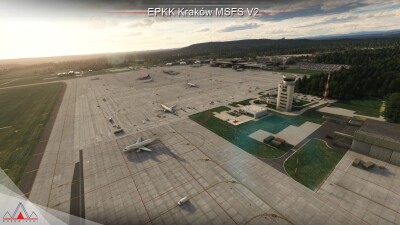 EPKK Kraków V2 - Microsoft Flight Simulator screenshot