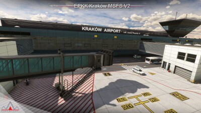 EPKK Kraków V2 - Microsoft Flight Simulator screenshot