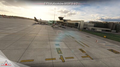 EPKK Kraków V2 - Microsoft Flight Simulator screenshot