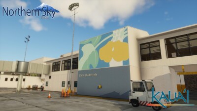 PHLI Lihue Airport - X-Plane 12 screenshot