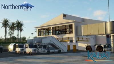 PHLI Lihue Airport - X-Plane 12 screenshot