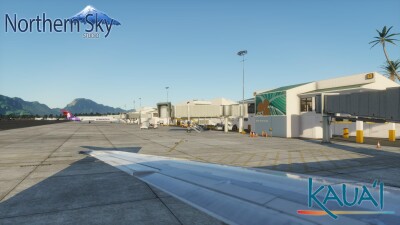 PHLI Lihue Airport - X-Plane 12 screenshot