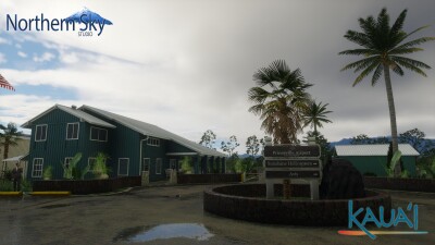 HI01 Princeville Airport - X-Plane 12 screenshot