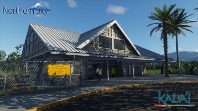 HI01 Princeville Airport - X-Plane 12 screenshot