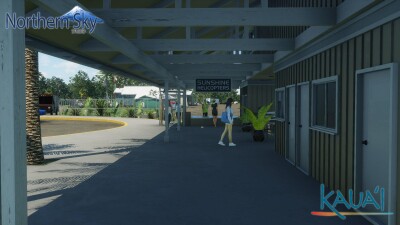 HI01 Princeville Airport - X-Plane 12 screenshot