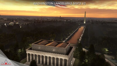 Landmarks Washington V2 - Microsoft Flight Simulator screenshot