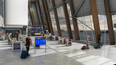 BGGH Nuuk International Airport - Microsoft Flight Simulator 2024 screenshot