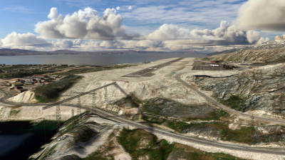 BGGH Nuuk International Airport - Microsoft Flight Simulator 2024 screenshot