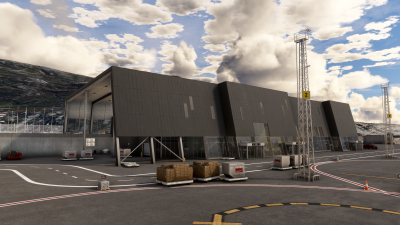 BGGH Nuuk International Airport - Microsoft Flight Simulator 2024 screenshot