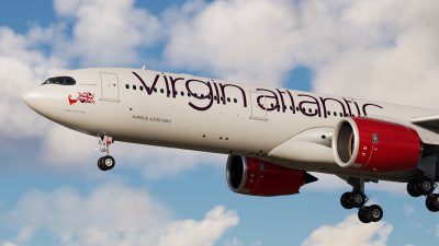 Hues By Horizon Virgin Atlantic NEO Livery Pack - Headwind A330 screenshot