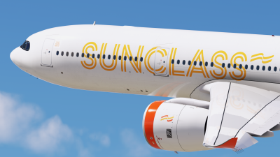 Hues By Horizon Sunclass A330 NEO Livery Pack - Headwind A330 screenshot