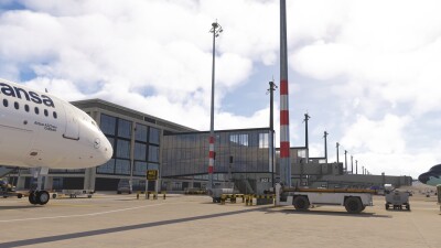 EDDB Berlin Brandenburg Airport - Microsoft Flight Simulator 2024 screenshot