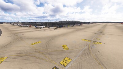 EDDB Berlin Brandenburg Airport - Microsoft Flight Simulator 2024 screenshot