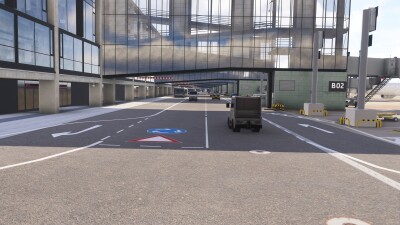 EDDB Berlin Brandenburg Airport - Microsoft Flight Simulator 2024 screenshot