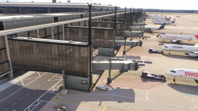 EDDB Berlin Brandenburg Airport - Microsoft Flight Simulator 2024 screenshot