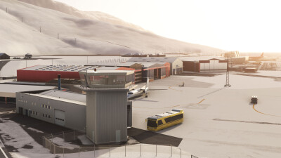 BGGH Nuuk Airport - Microsoft Flight Simulator screenshot