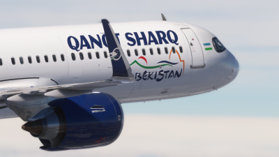 Hues By Horizon Qanot Sharq Airlines - LatinVFR A321 NEO screenshot