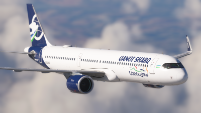 Hues By Horizon Qanot Sharq Airlines - LatinVFR A321 NEO screenshot