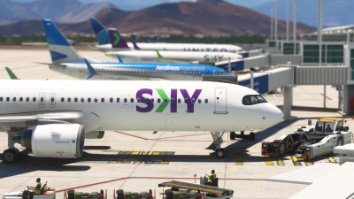 Hues By Horizon Sky Airline Livery Pack - LatinVFR A321 NEO screenshot