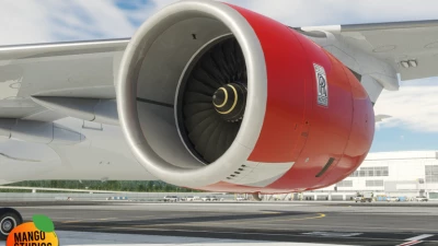 Mango Studios ToLiss A340 Trent 556 Engine Mod screenshot