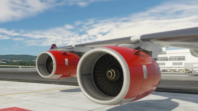 Mango Studios ToLiss A340 Trent 556 Engine Mod screenshot