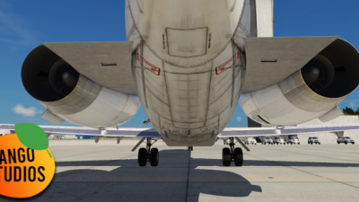 Mango Studios Rotate MD-80 IAE V2500 Engine Mod screenshot