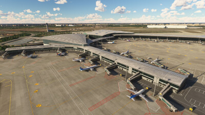 ZBTJ Tianjin Binhai International Airport - Microsoft Flight Simulator screenshot